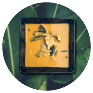 Curry Rouge Poulet et riz
