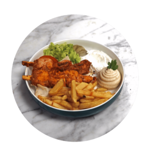 Assiette Chich Taouk