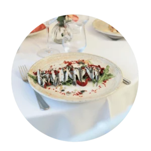 Anchois frais marinés