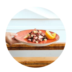 Salade de poulpe et pommes de terre